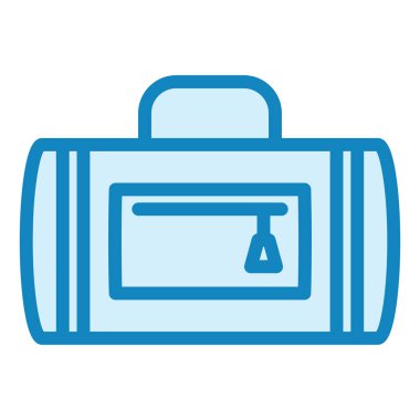 Spor Torbası modern ikon vektör illüstrasyonu  