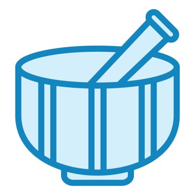 Havan topu. Web simgesi basit illüstrasyon 