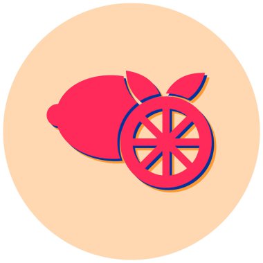 Havuç. Web simgesi basit illüstrasyon