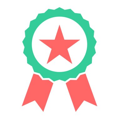 ödül simgesi, vektör illüstrasyonu basit tasarım