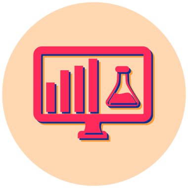 seo modern simgesinin vektör illüstrasyonu