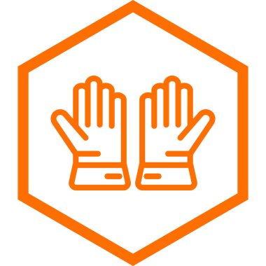 el simgesi vektör illüstrasyonu