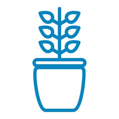 bitki simgesi vektör illüstrasyonu