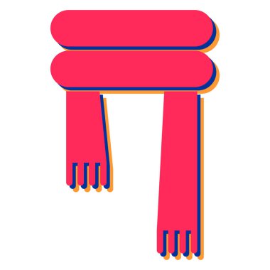 Çizgi film sandalyesinin vektör illüstrasyonu