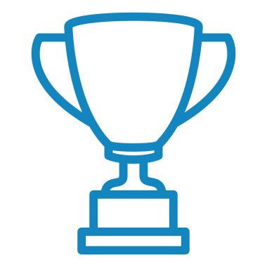 kupa simgesi vektör illüstrasyonu