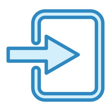 ok simgesi vektör illüstrasyonu