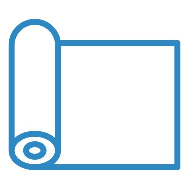 Havlu. Web simgesi basit illüstrasyon