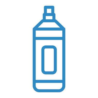 Ağ ikonu şişesi. Basit resimleme