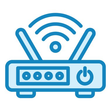 Yönlendirici. Web simgesi basit illüstrasyon 