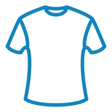 Gömlek. Web simgesi basit illüstrasyon