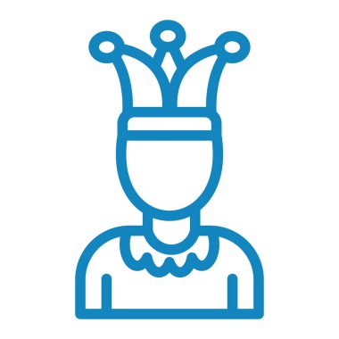 Erkek ikon vektörü. İnce çizgi işareti. izole edilmiş sınır sembolü çizimi