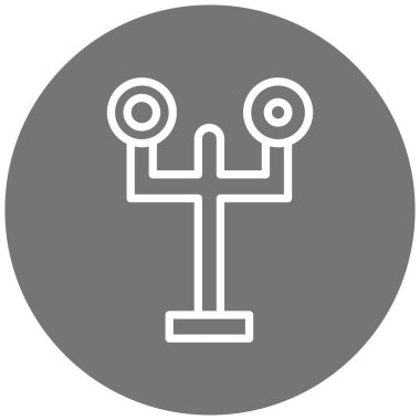 Modern b 'nin vektör illüstrasyonu eksik simgesi