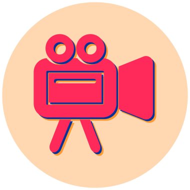 Video kamera. Basit resimleme