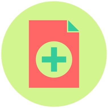 Yeni dosya. Basit illüstrasyon