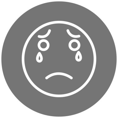 yüz simgesi, vektör illüstrasyonu