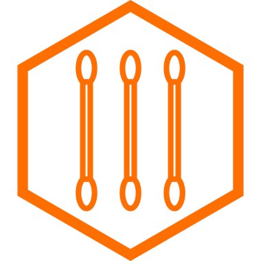 Termometre. Web simgesi basit illüstrasyon