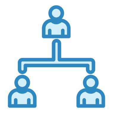 İnsan simgesinin vektör illüstrasyonu