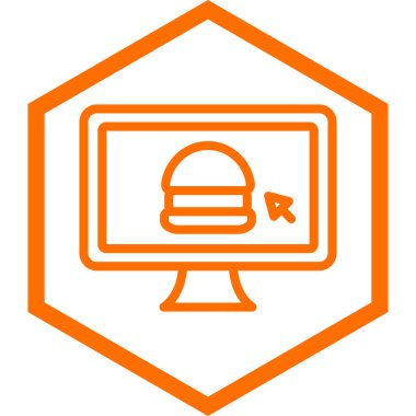 seo modern simgesinin vektör illüstrasyonu