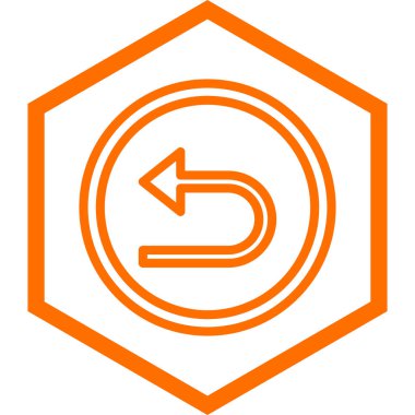 Web sitesi için yön ok simgesinin vektör resmi