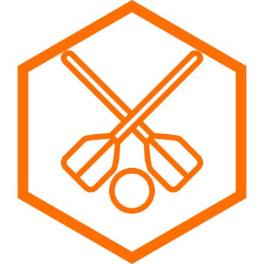 Çapraz kılıç ikonu. vektör illüstrasyonu