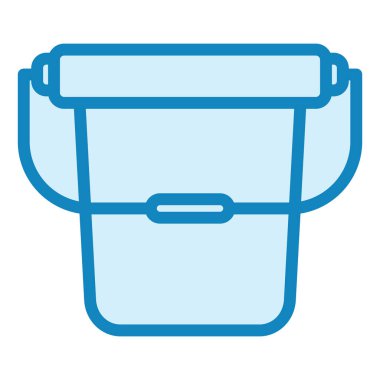 kova modern simge vektör illüstrasyonu 