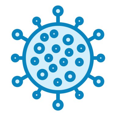 Virüs ikonu vektör illüstrasyonu