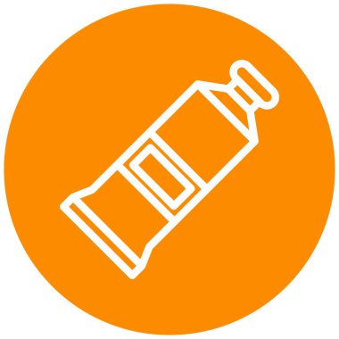 Yapıştırıcı. Web simgesi basit illüstrasyon