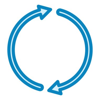 Doldur. Web simgesi basit tasarım 