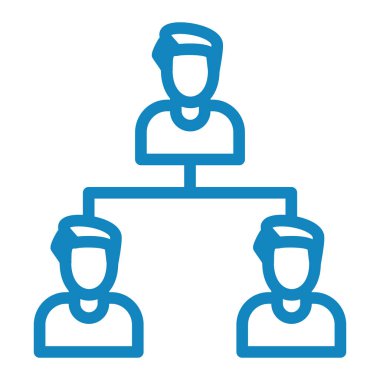 iş insanları simgesi vektör illüstrasyonu