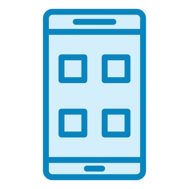 Modern simge vektör resimlemesini uygular 