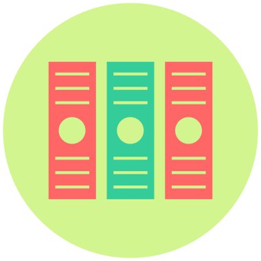 Arşiv simgesi. Basit resimleme