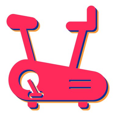 Scooter ikonu. vektör illüstrasyonu