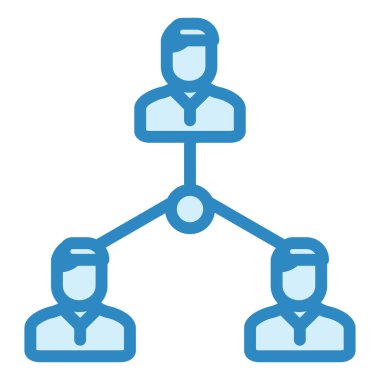 Geliştirme ve proje için iş yönetimi dairesi simgesi