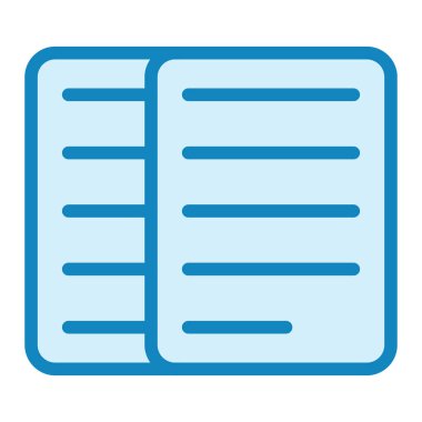 belge simgesi vektör illüstrasyonu