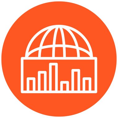 seo modern simgesinin vektör illüstrasyonu