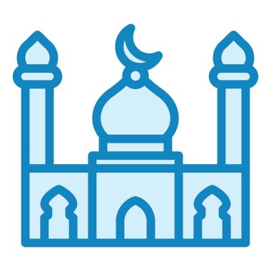 cami modern simge vektör illüstrasyonu 