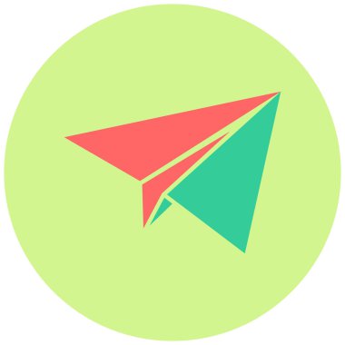 Kağıt uçak. Basit tasarım