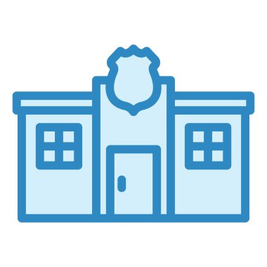 Hastane binası ikon vektör illüstrasyonu