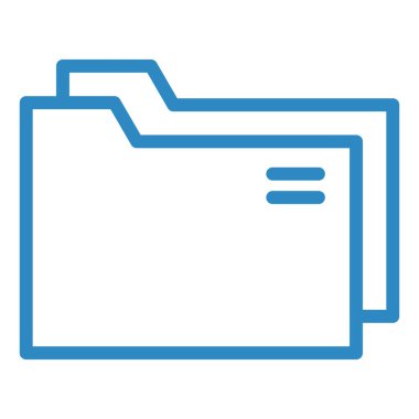 Dosya. Web simgesi basit illüstrasyon