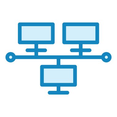 ağ paylaşımı. Basit resimleme