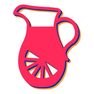 Meyve suyu vektörü illüstrasyon tasarımı