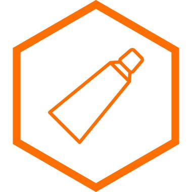 Balmumu ve kalem simgesinin vektör çizimi. Web için tuz ve biber koleksiyonu sembolü.