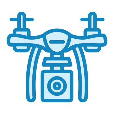 Drone vektör illüstrasyonu