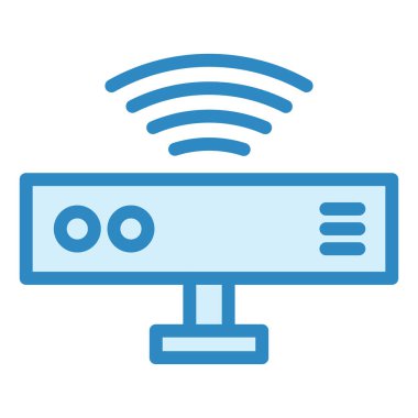 Kablosuz ağ. Basit resimleme