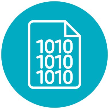 Temel dosya biçiminin vektör illüstrasyonu