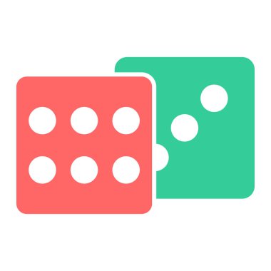 zar simgesi vektör illüstrasyonu