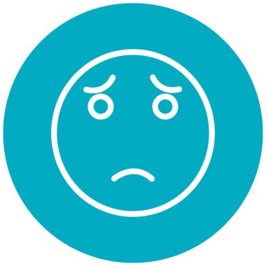 yüz simgesi, vektör illüstrasyonu