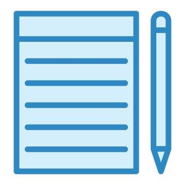 Belge. Web simgesi basit illüstrasyon