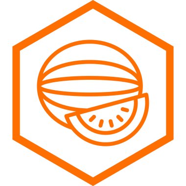 limon vektör çiziminin portakal dilimi