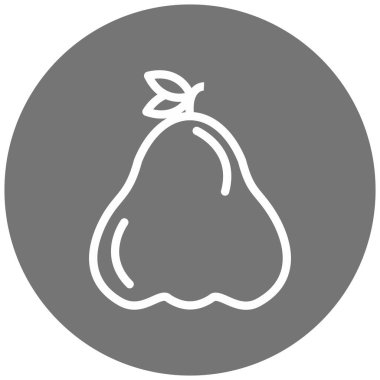 yiyecek modern ikon vektör illüstrasyonu